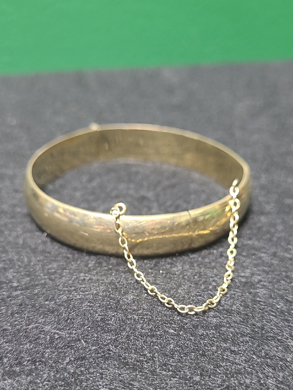 Vintage Forstner Gold Filled Hinged Bangle Bracelet